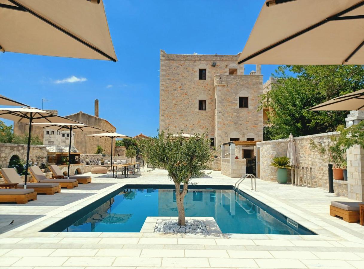 Areos Polis Boutique Hotel Areopoli Exteriör bild